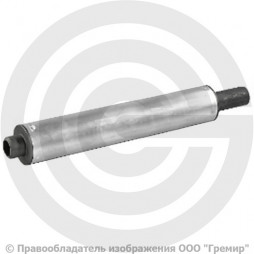 Компенсатор сильфонный осевой многослойный с кожухом из алюминия и внутренним экраном Ду-20 Ру-16 L=285мм под приварку патрубки сталь с фосфатным покр. DEK multilayer Hortum