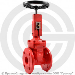 Задвижка чугунная фланцевая Ду-250 Ру-16 (Т<120°С) KR14 АДЛ Гранар