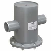 Грязевик абонентский вертикальный стальной под приварку Ду-65 Ру-16 LD