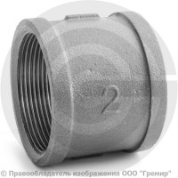 Муфта чугунная ВР (ВН) Ду 80 (3")