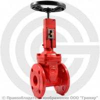Задвижка чугунная фланцевая Ду-400 Ру-16 (Т<120°С) KR14 АДЛ Гранар