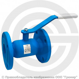 Кран стальной фланцевый Ду-32 Ру-40 L=140мм PR КШ.Р.Ф.З.