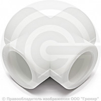Крестовина PP-R белая Дн 32 Pro Aqua