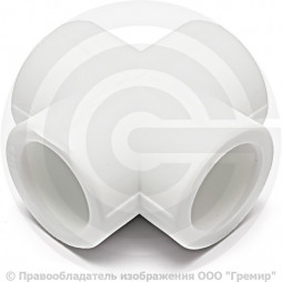 Крестовина PP-R белая Дн 32 Pro Aqua