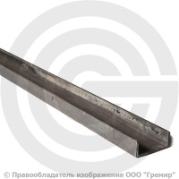 Швеллер №14П 140х58х4,9 стальной г/к ГОСТ 8240-97