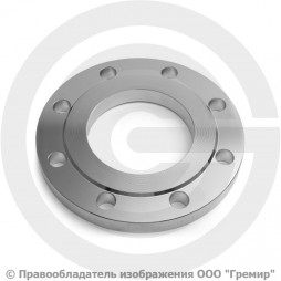 Фланец плоский нержавеющий без зеркала AISI 304 (CF8) 1-80-10/16 DIN 2576